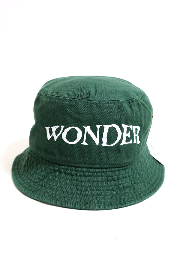 nNOo / WONDER Bucket Hat Green Why Flocky Print