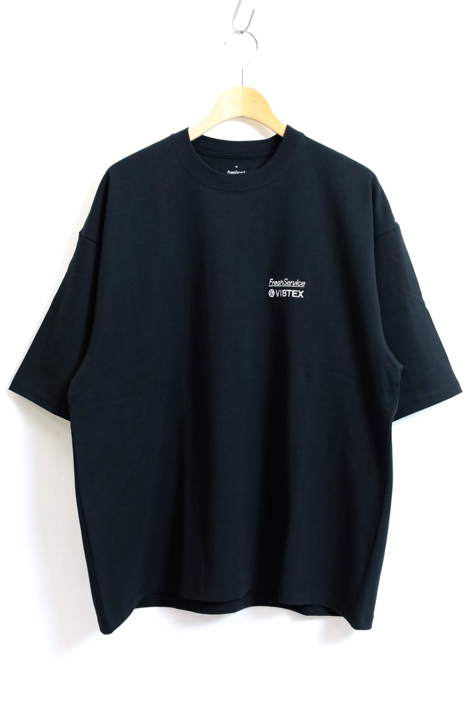 Fresh Service / VIBTEX for FreshService S/S CREW NECK TEE-Black