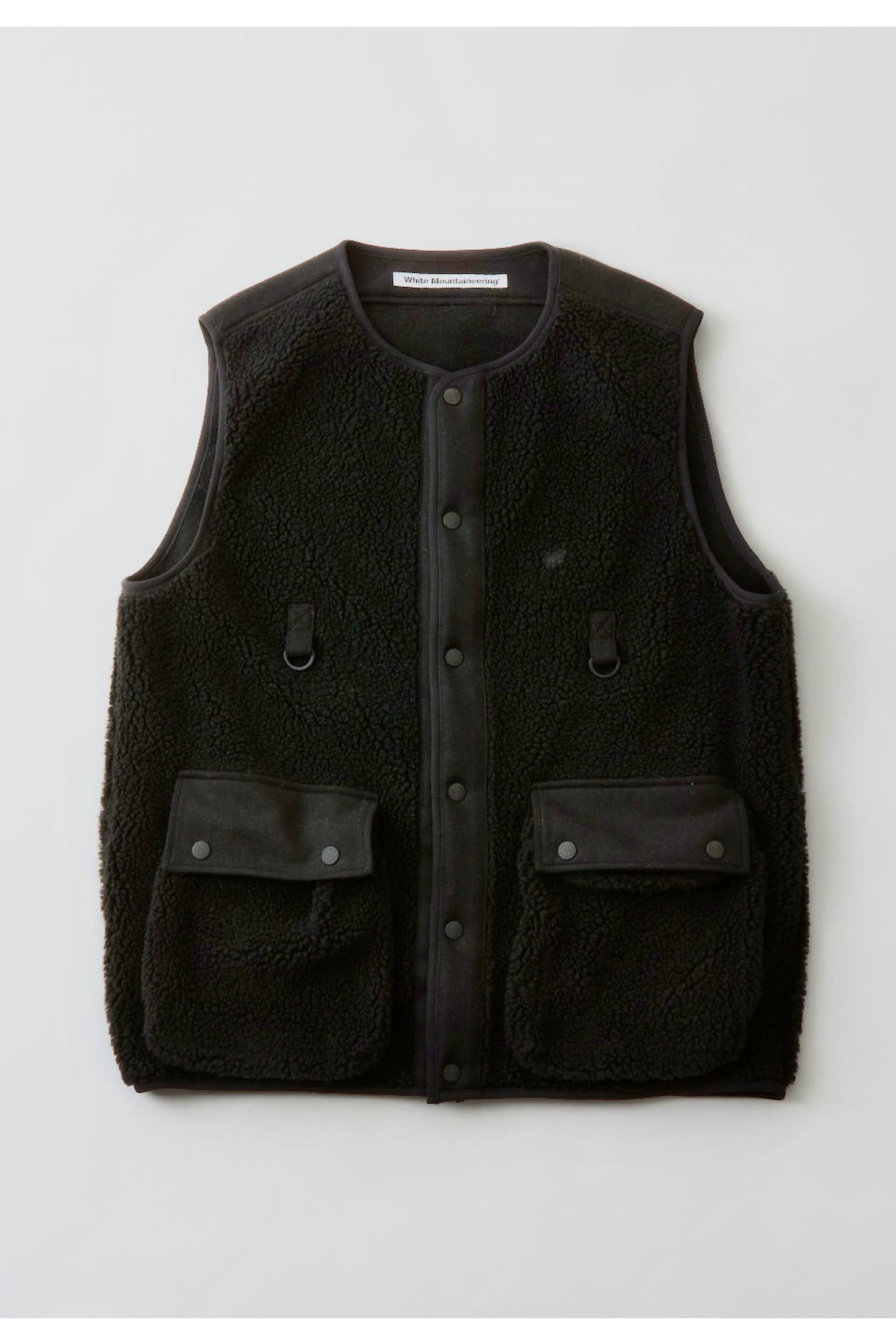 White Mountaineering /VOA VEST - WM2473513/BLACK – redtriangle