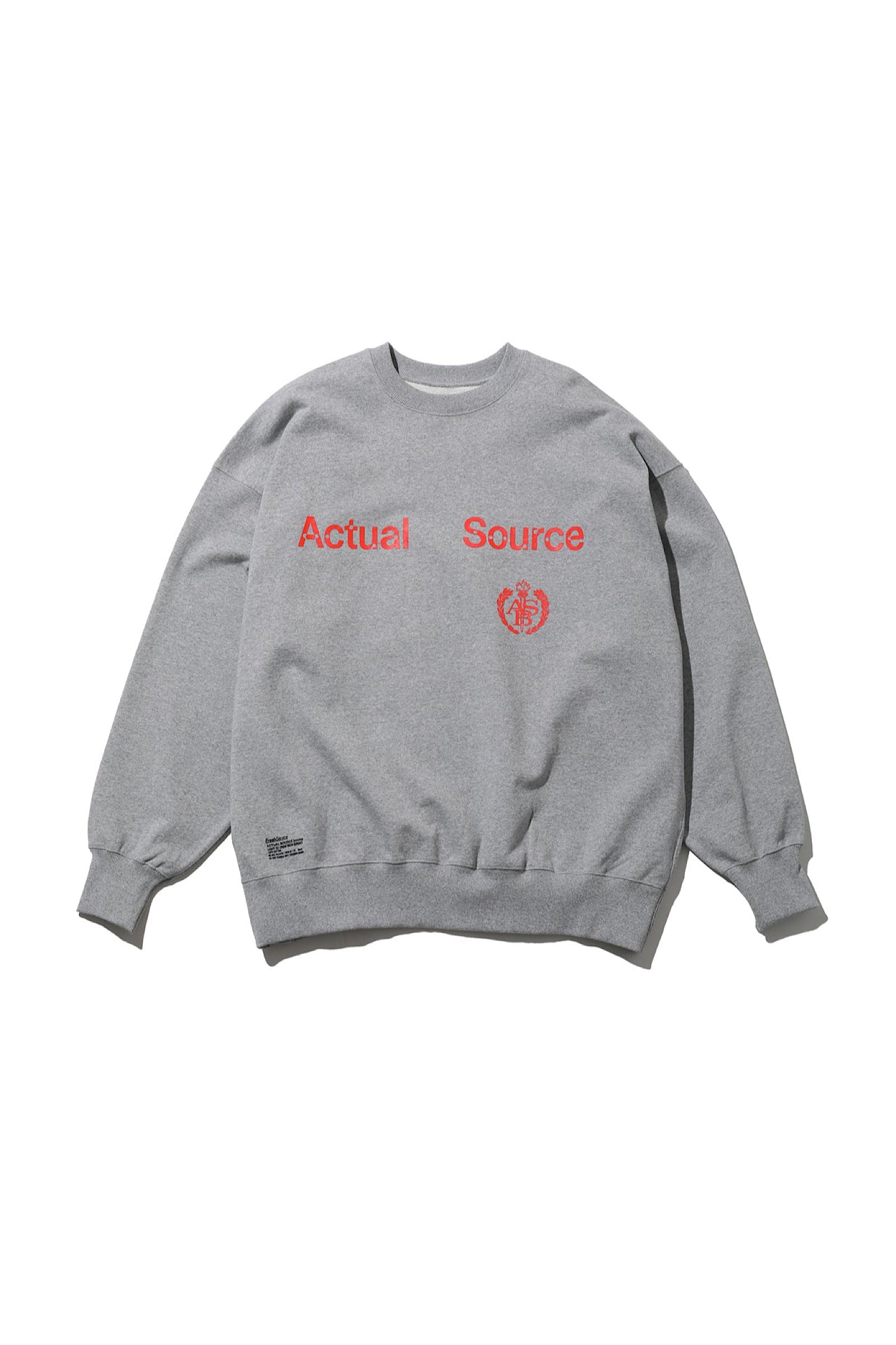 AS×FS / Light Oz Crew Neck Sweat 