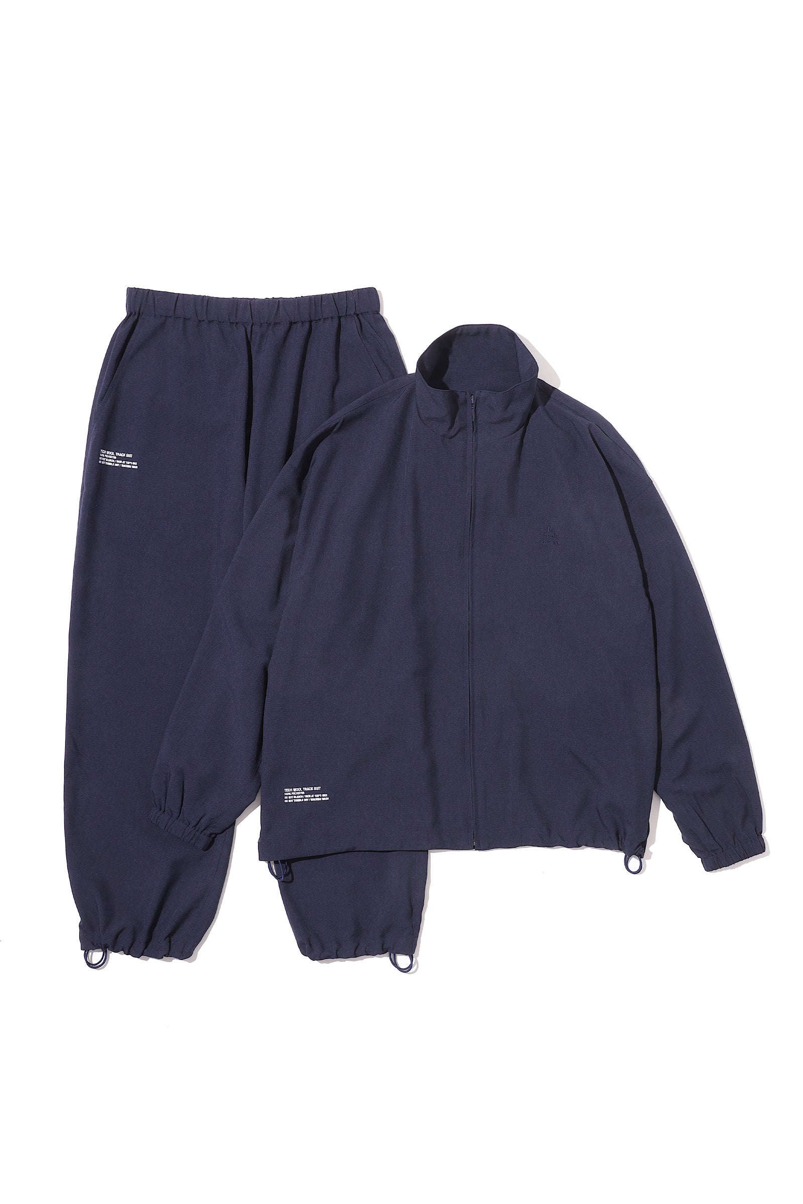 FreshService / SYNTHETIC WOOL TRACK SUIT - Navy – redtriangle