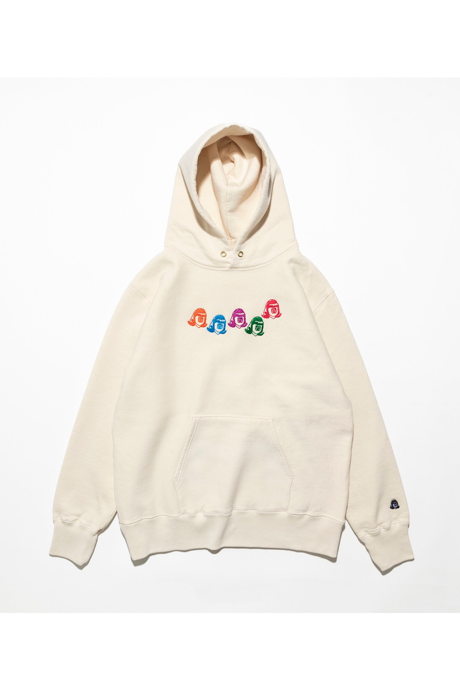 【使い勝手の良い】 FUJI TACOMA RECORDS HOODIE (embroidery) Logo Multi / トップス