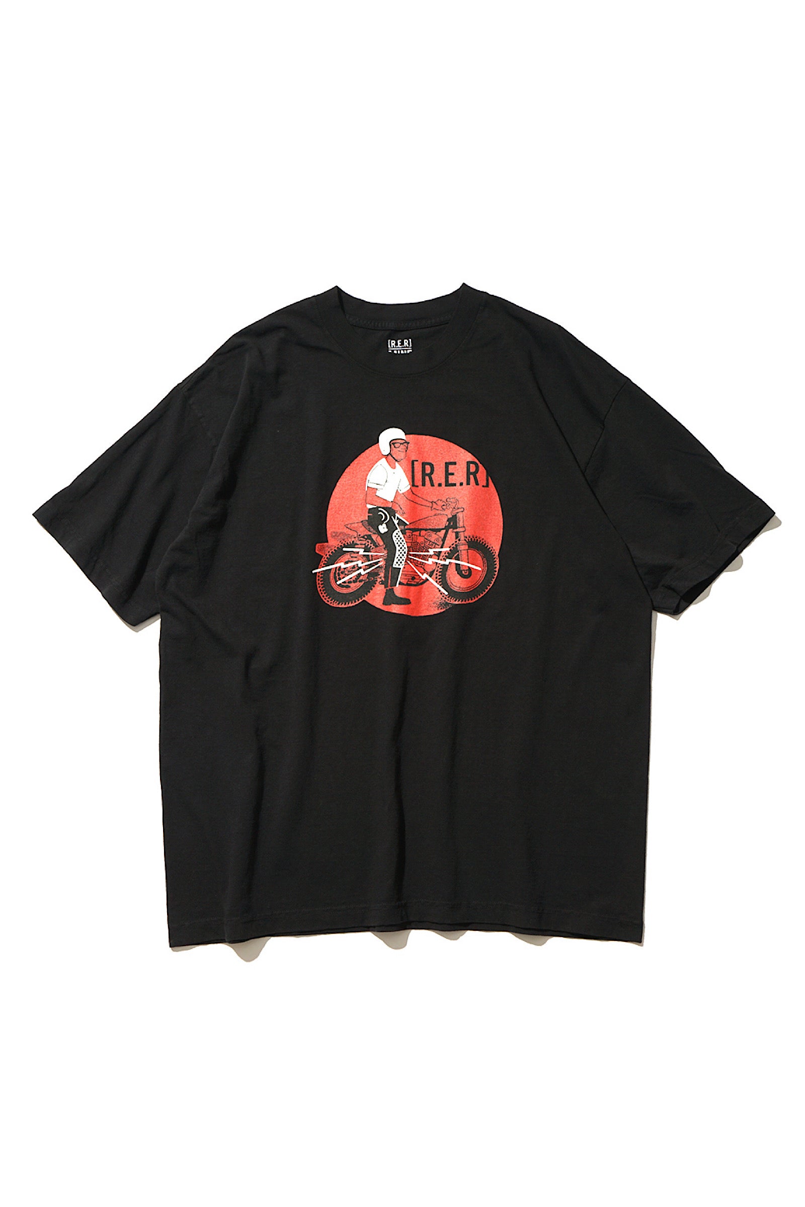 Riding Equipment Research /Illustration Tee / Adam Nickel - Black