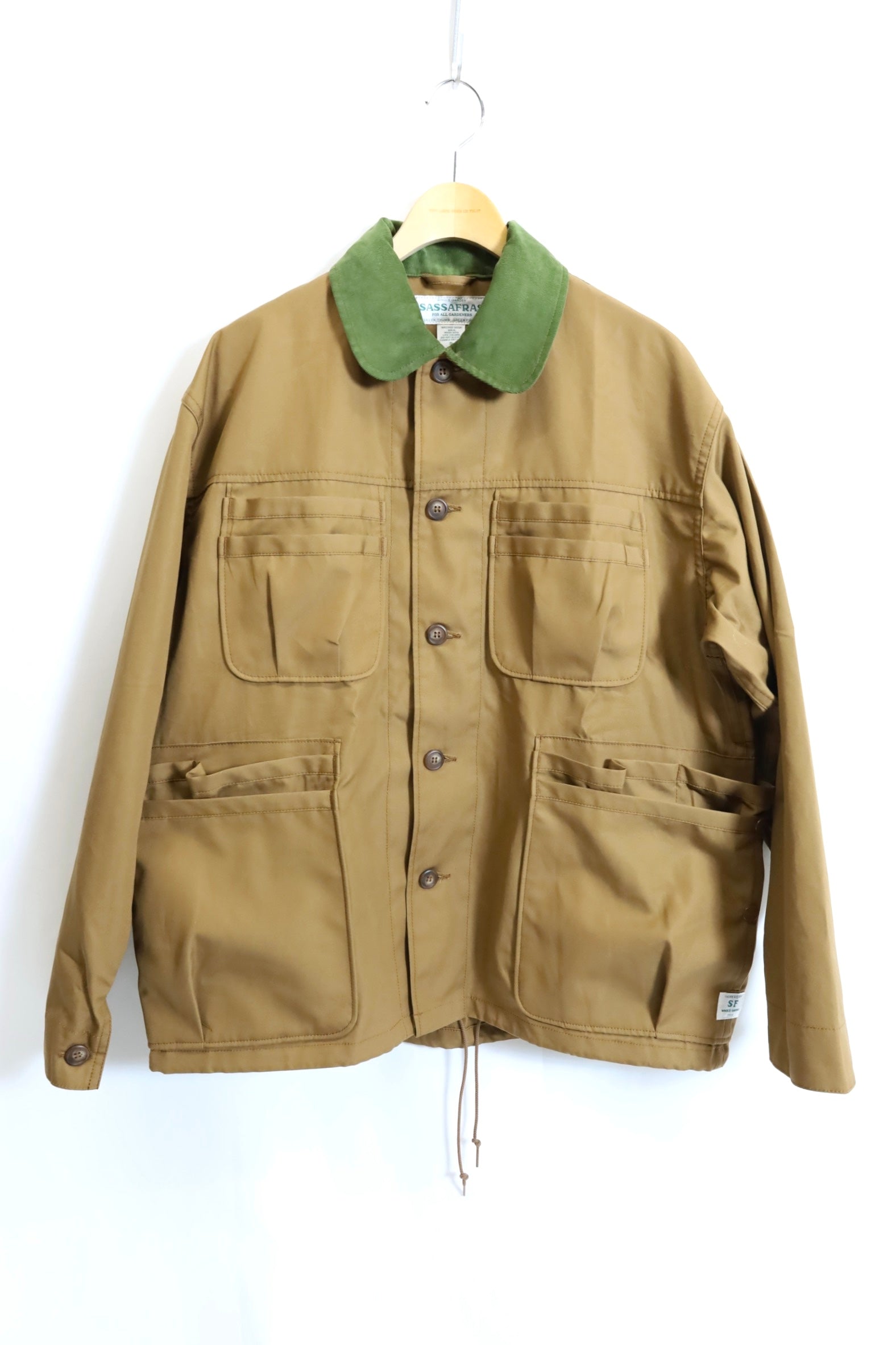 post overallsPコート／coronaマウンテンリサーチジャケットベスト