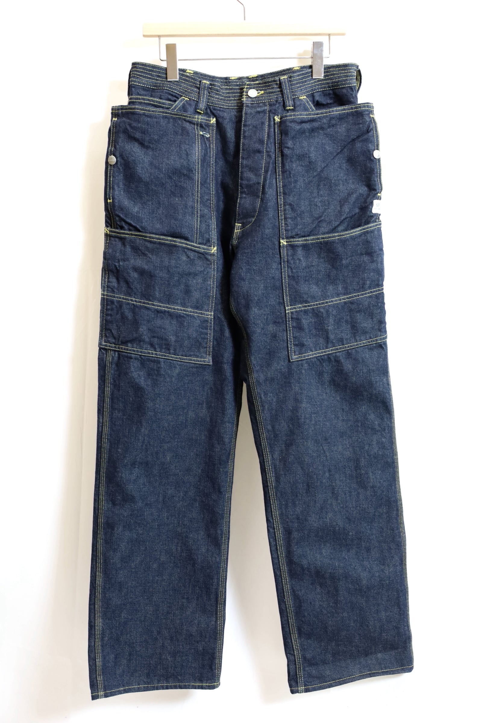 未使用　ササフラス　Fall Loaf Tough Pants ホワイト　L Fall Leaf Gardener Pants - Selvage Duck(L(MEN) Off White