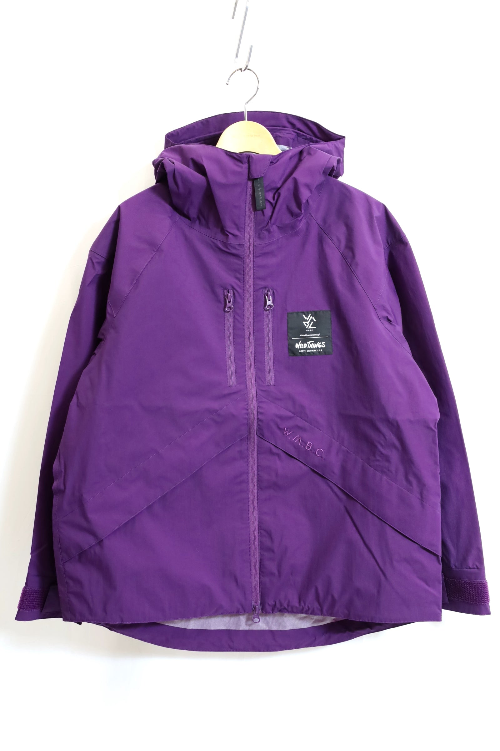 brown by 2-tacs open collar M purple madras ( moonlightgear moonlight gear houdini white mountaineering 山と道 ) White Mountaineering / WM x WILDTHINGS 'DENALI JACKET