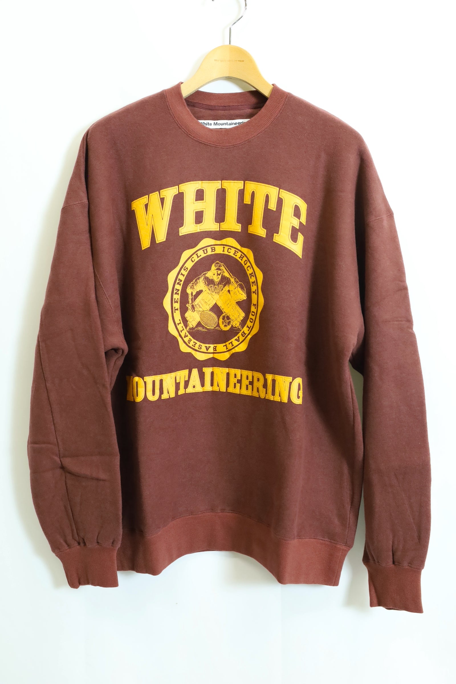 White Mountaineering /COLLEGE LOGO SWEAT SHIRT - WM2473510 