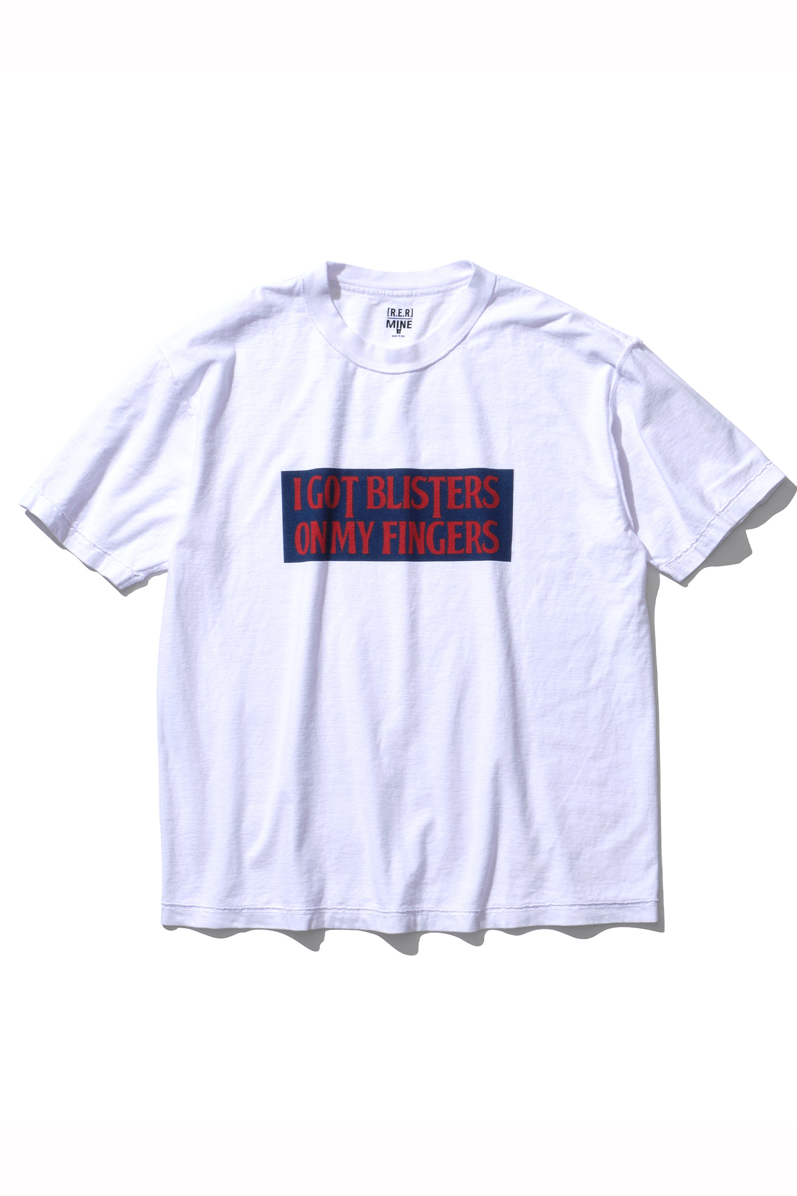 Riding Equipment Research / Logo Tee (MINE) - RER147 – redtriangle