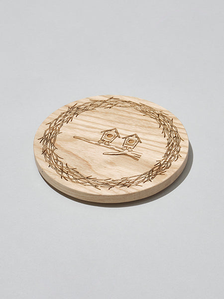 MOUNTAIN RESEARCH - MOUNTAIN RESEARCH/マウンテンリサーチ　 ウッドリッド　2個 Mountain Research / Wood Lid (for Cup & Mug) – redtriangle