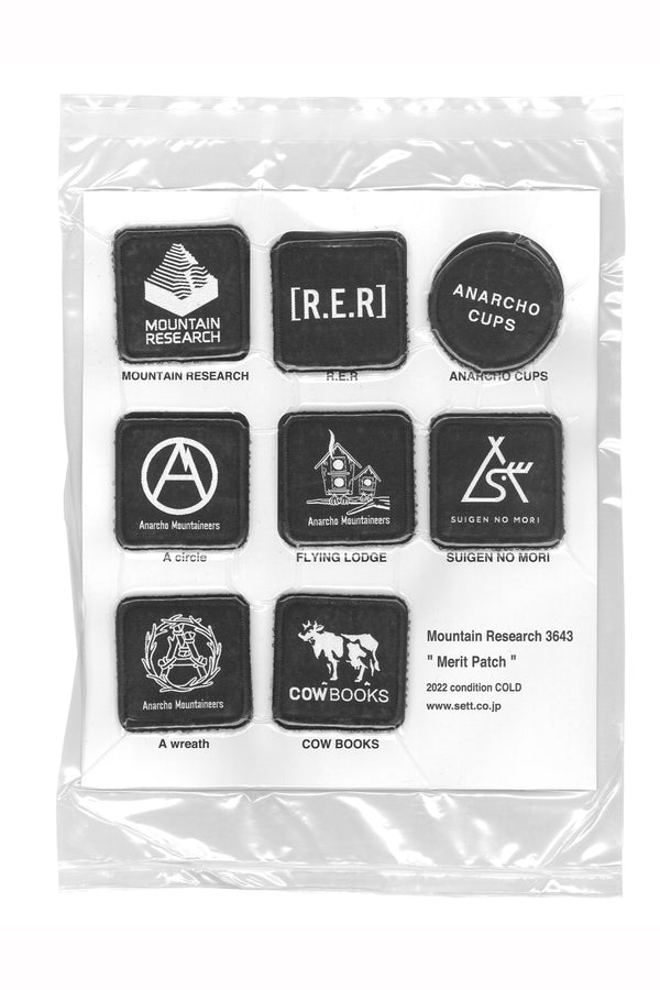 Mountain Research / Merit Patch 8icons Pack- MTR3643