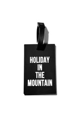 Mountain Research / Rubber Luggage Tag - Black