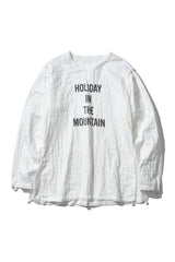 Mountain Research / Gauze Muslin Shirt - White