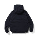 ES.1 / 3lyr down Hoodie - Navy
