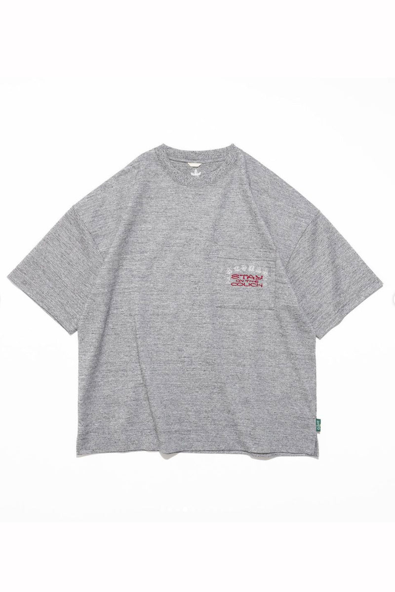 TACOMA FUJI RECORDS / STAY ON THE COUCH WIDE SLIT TEE designed by Moola (YANGGAO)
