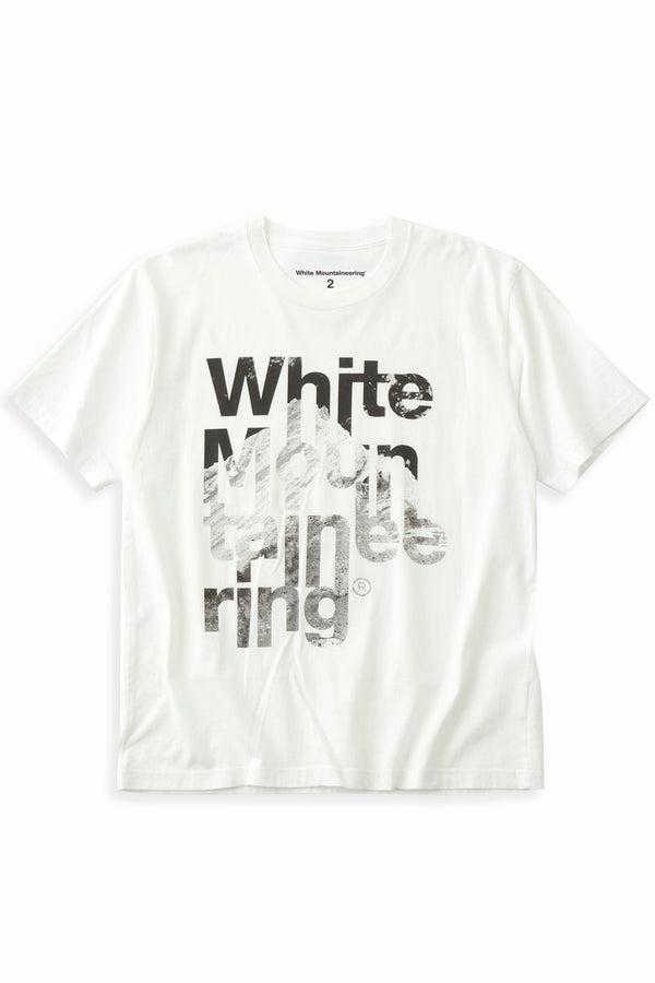 White Mountaineering / Mountain Logo T-Shirt-White