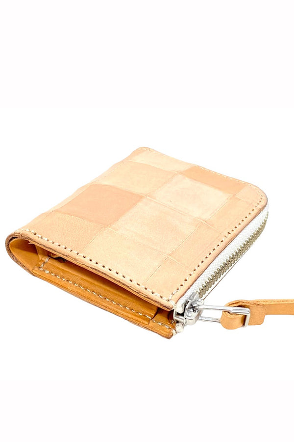 RE.ACT / Patchwork L-Fastener Mini Wallet