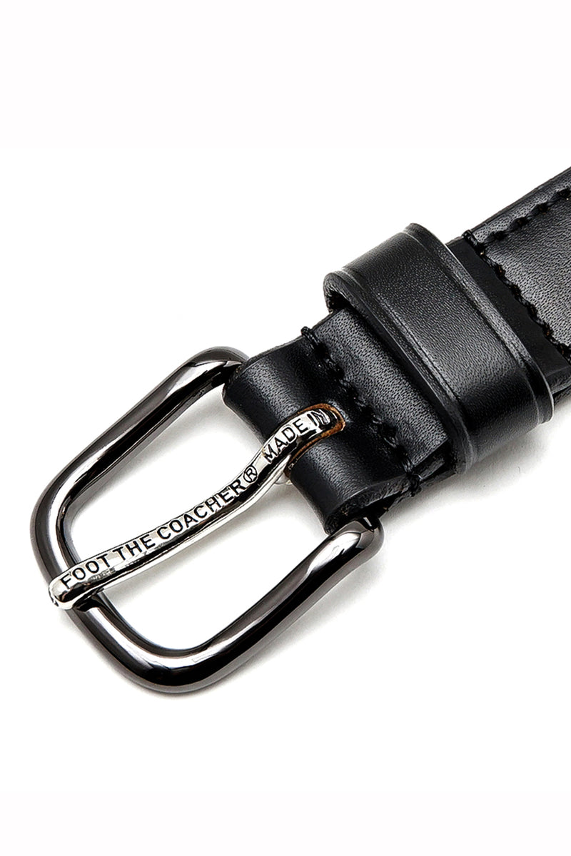 foot the coacher / FTC Belt: Black×Black/Silver