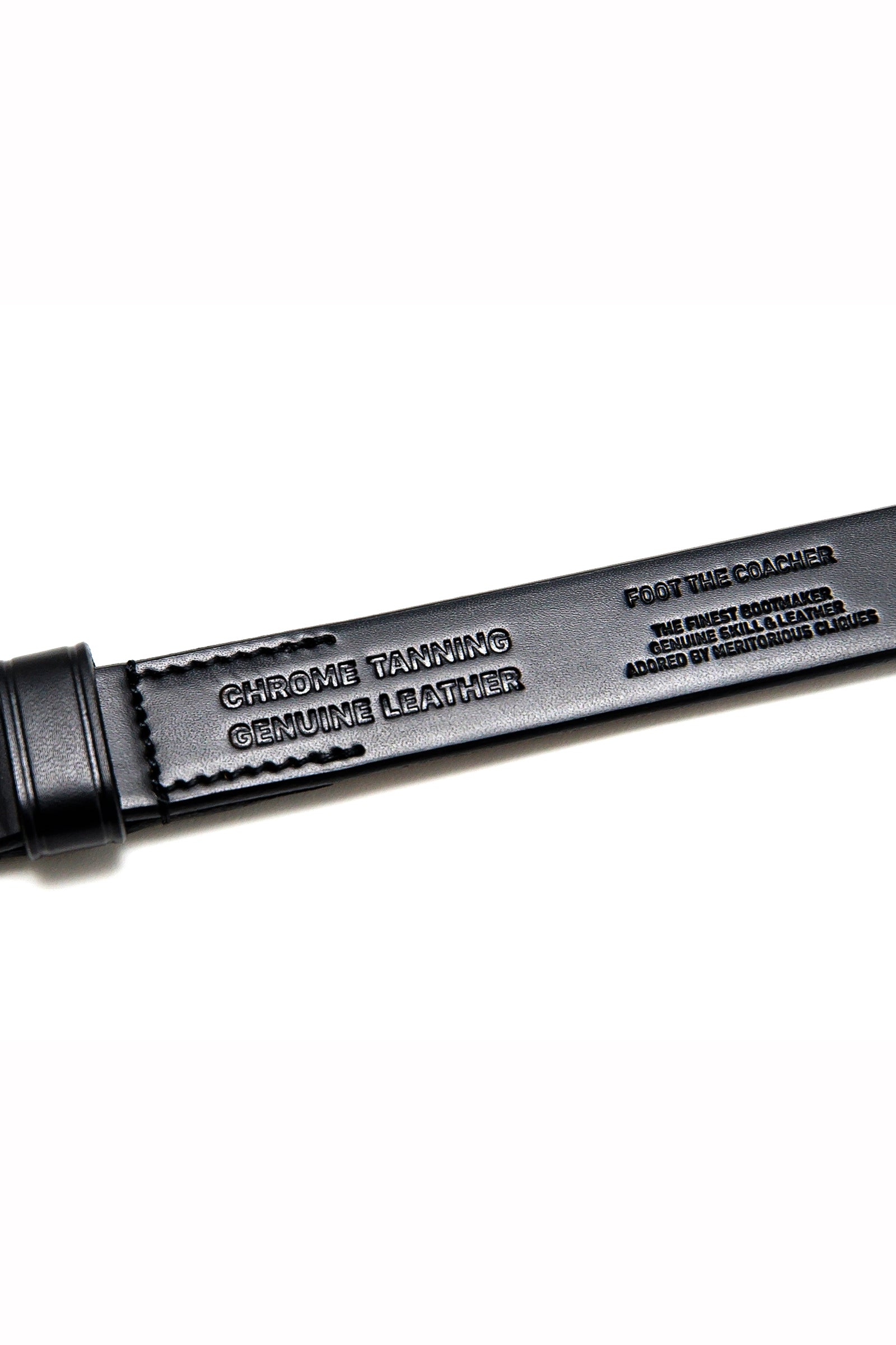 foot the coacher / F.T.C Belt : Black×Black/Silver – redtriangle