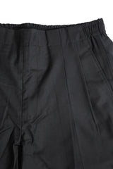 alvana / Wrinkle Proof Easy Shorts-Black