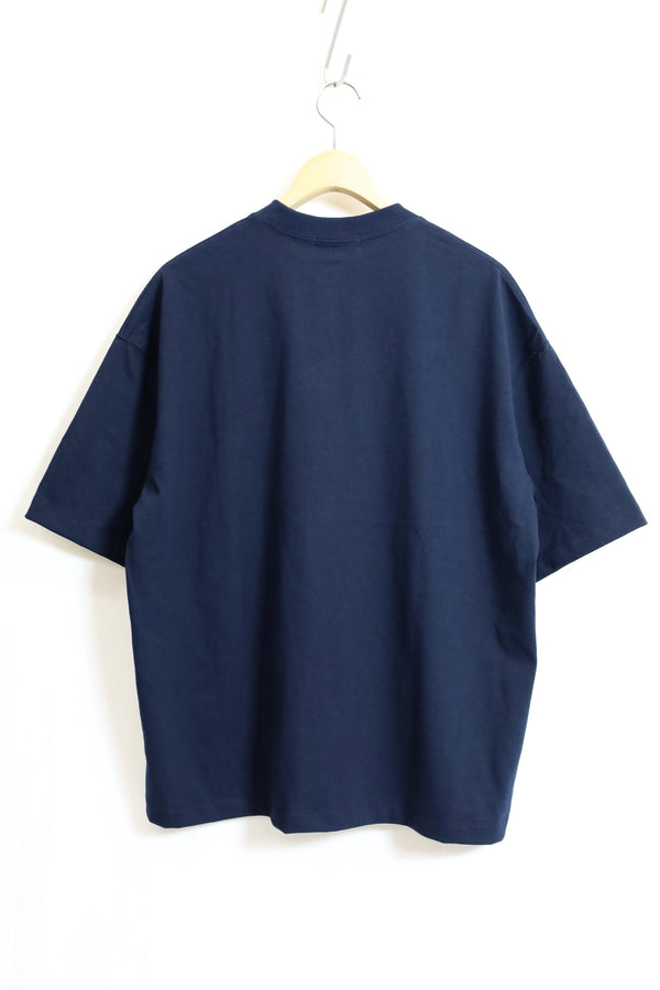 alvana / 空紡 S/S Tee Shirts-D.Navy