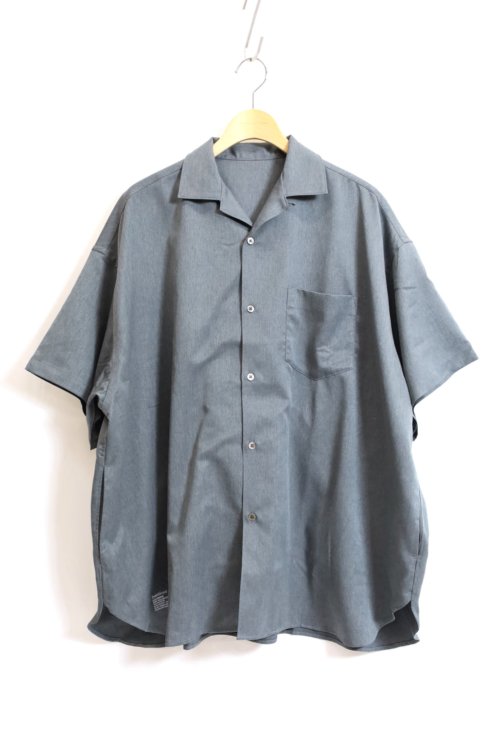 Fresh Service / COOLFIBER OPEN COLLAR S/S SHIRT - H.Gray – redtriangle