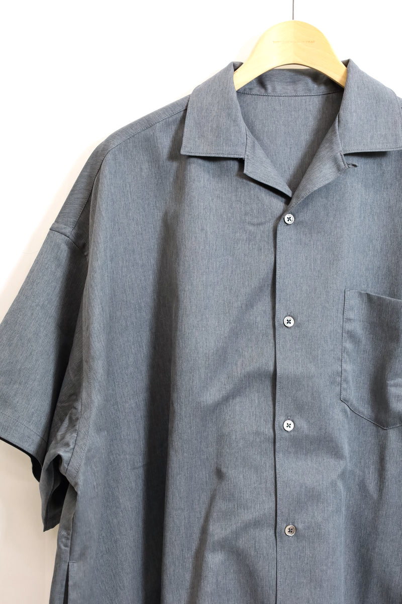 Fresh Service / COOLFIBER OPEN COLLAR S/S SHIRT - H.Gray – redtriangle