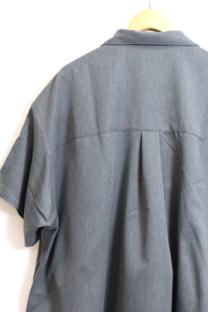 Fresh Service / COOLFIBER OPEN COLLAR S/S SHIRT - H.Gray – redtriangle