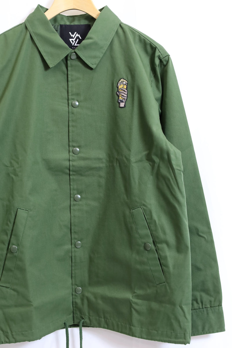 White Mountaineering / "BEER" Coach Jacket-Khaki