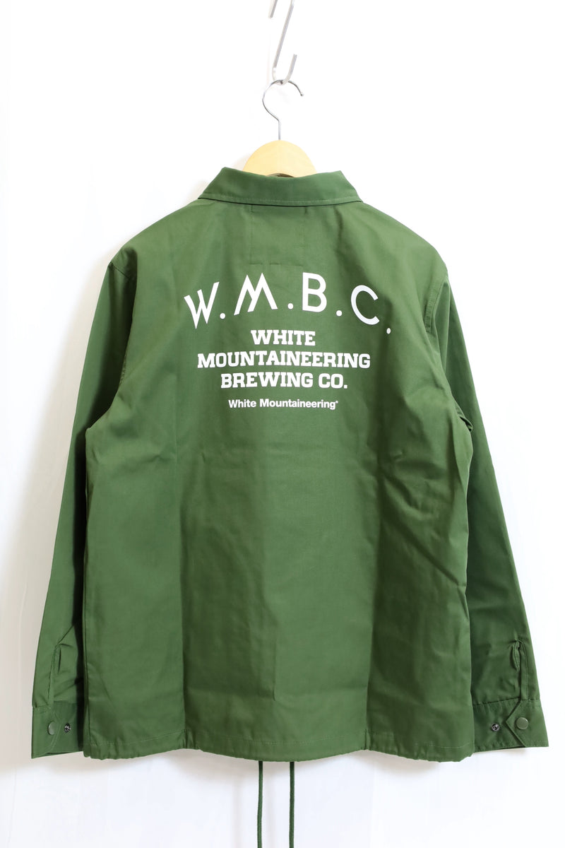 White Mountaineering / "BEER" Coach Jacket-Khaki