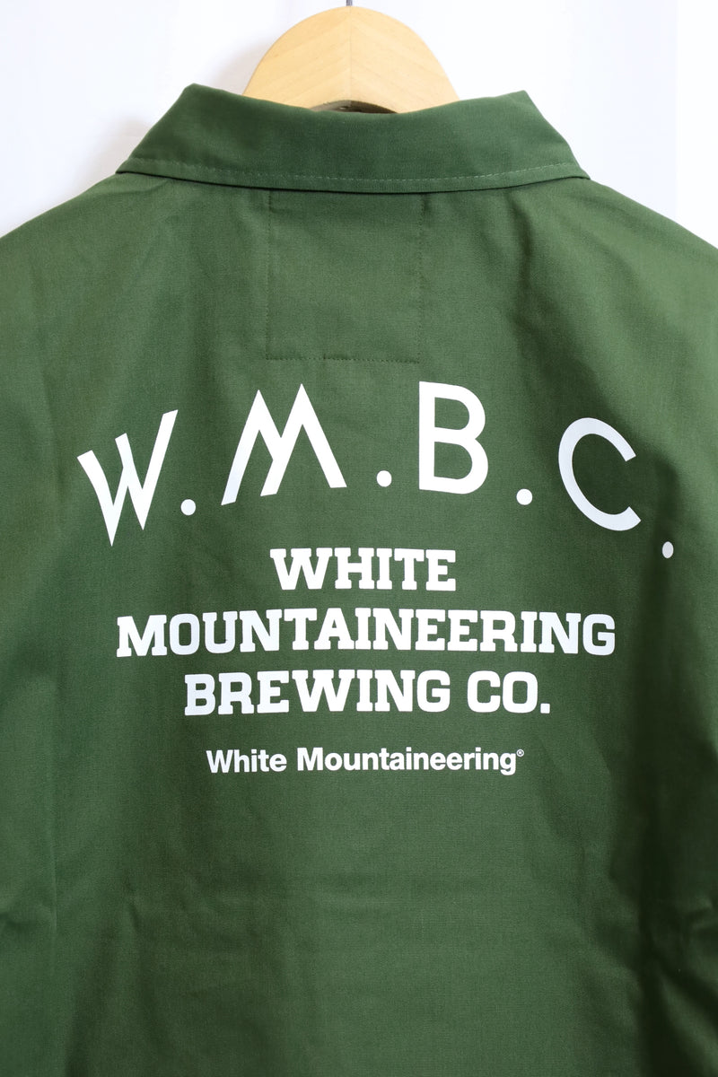 White Mountaineering / "BEER" Coach Jacket-Khaki