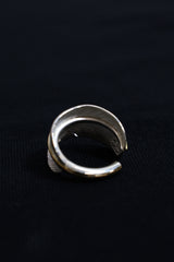 SUNSHINE STUDIO / Feather Ring -L (芯金-18K)
