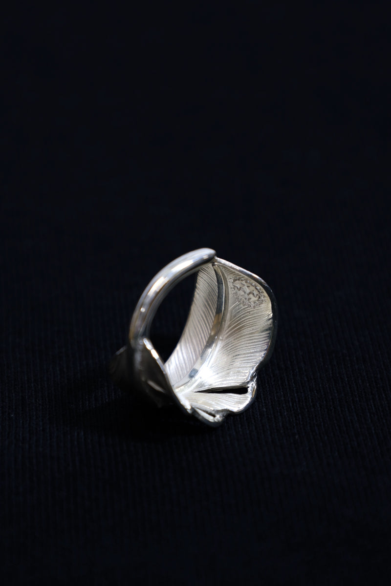 SUNSHINE STUDIO / Feather Ring -L