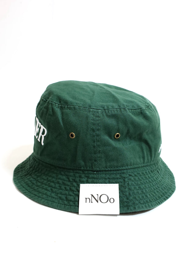 nNOo / WONDER Bucket Hat Green Why Flocky Print