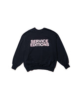 Fresh Service /  FRIEND EDITIONS LIGHT OZ CREW NECK SWEAT - NAVY