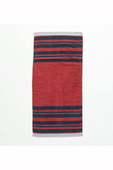 Horse Blanket Research / Cotton Pile Blanket Small-Navy / Burgundy