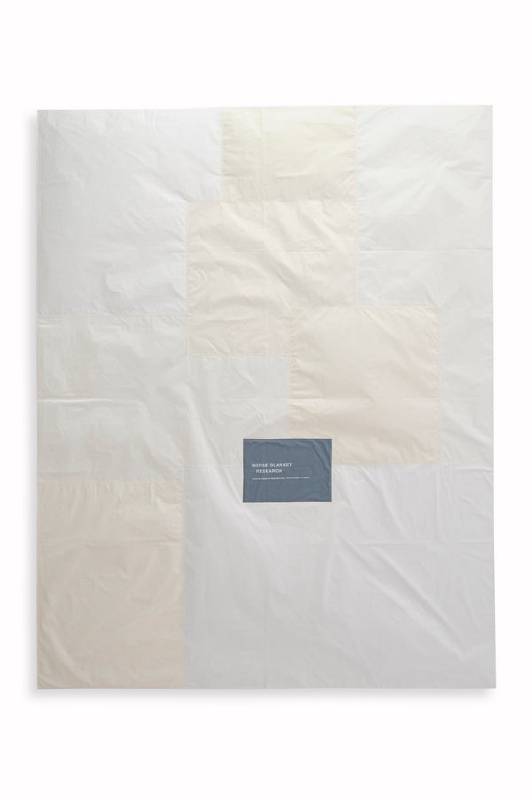 Horse Blanket Research / Patch work sheets-Ivory / Blue