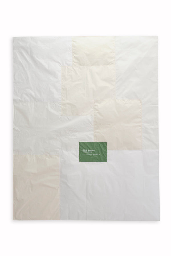 Horse Blanket Research / Patch work sheets-Ivory / Green