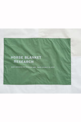 Horse Blanket Research / Patch work sheets-Ivory / Green