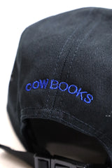 COW BOOKS / Jet Cap (Cross-stitch Logo Wappen)-Black