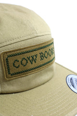 COW BOOKS / Jet Cap (Cross-stitch Logo Wappen)-Khaki