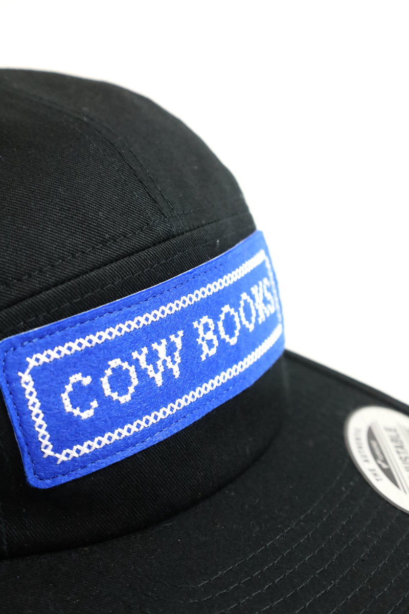 COW BOOKS / Jet Cap (COW Logo Wappen)-Black