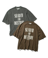 Mountain Research /Damage Tee "Search and Destroy" - Brown
