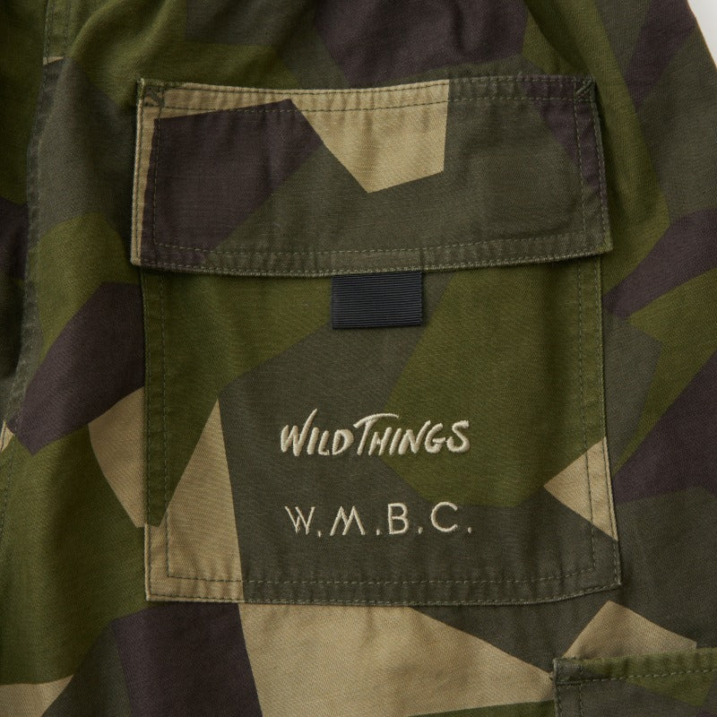 W.M.B.C / WM×WILD THINGS SWEDEN CAMO CARGO SHORT PANTS - BC2571402