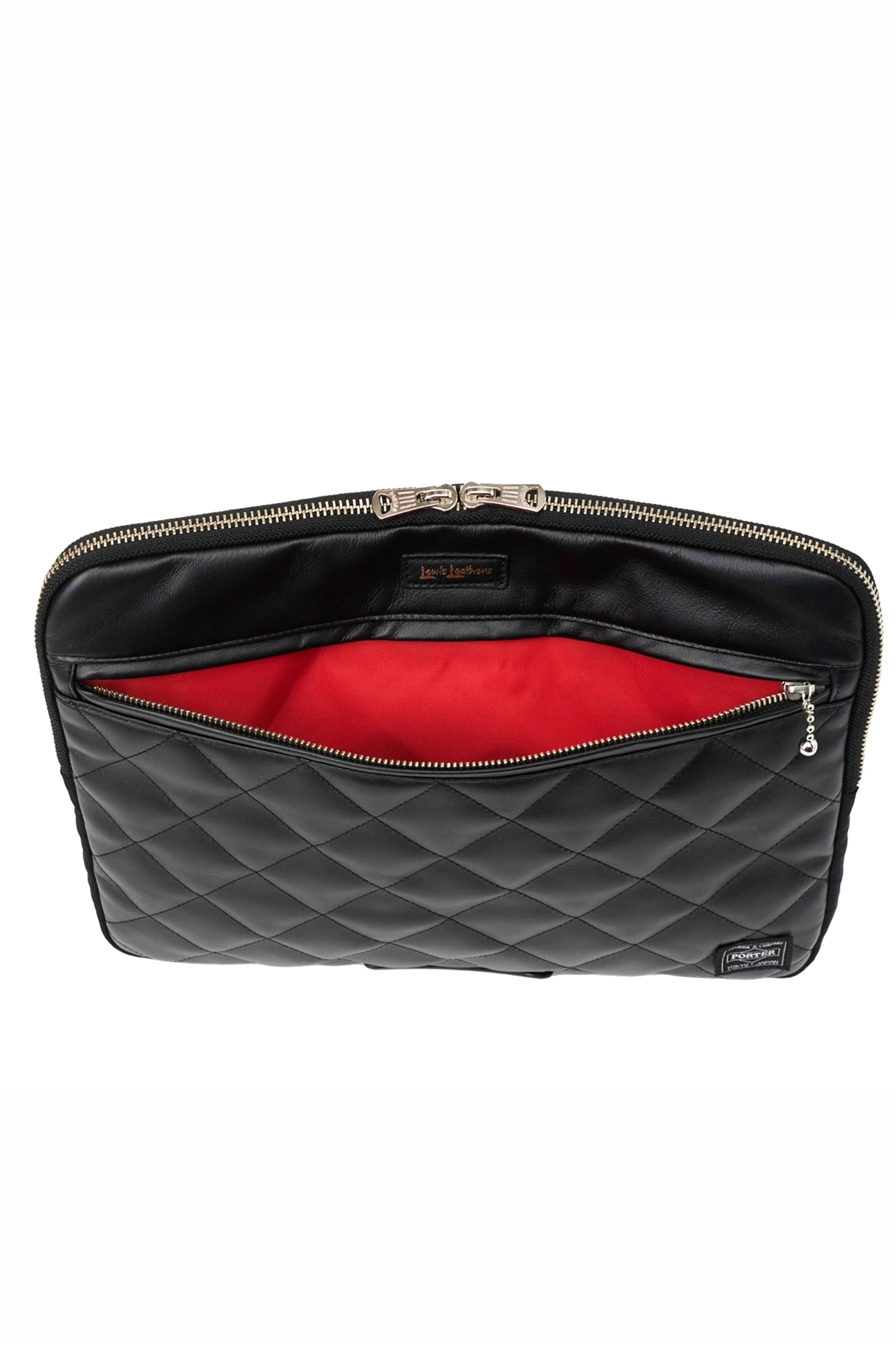PORTER / Lewis Leathers × PORTER-LAPTOP CASE – redtriangle