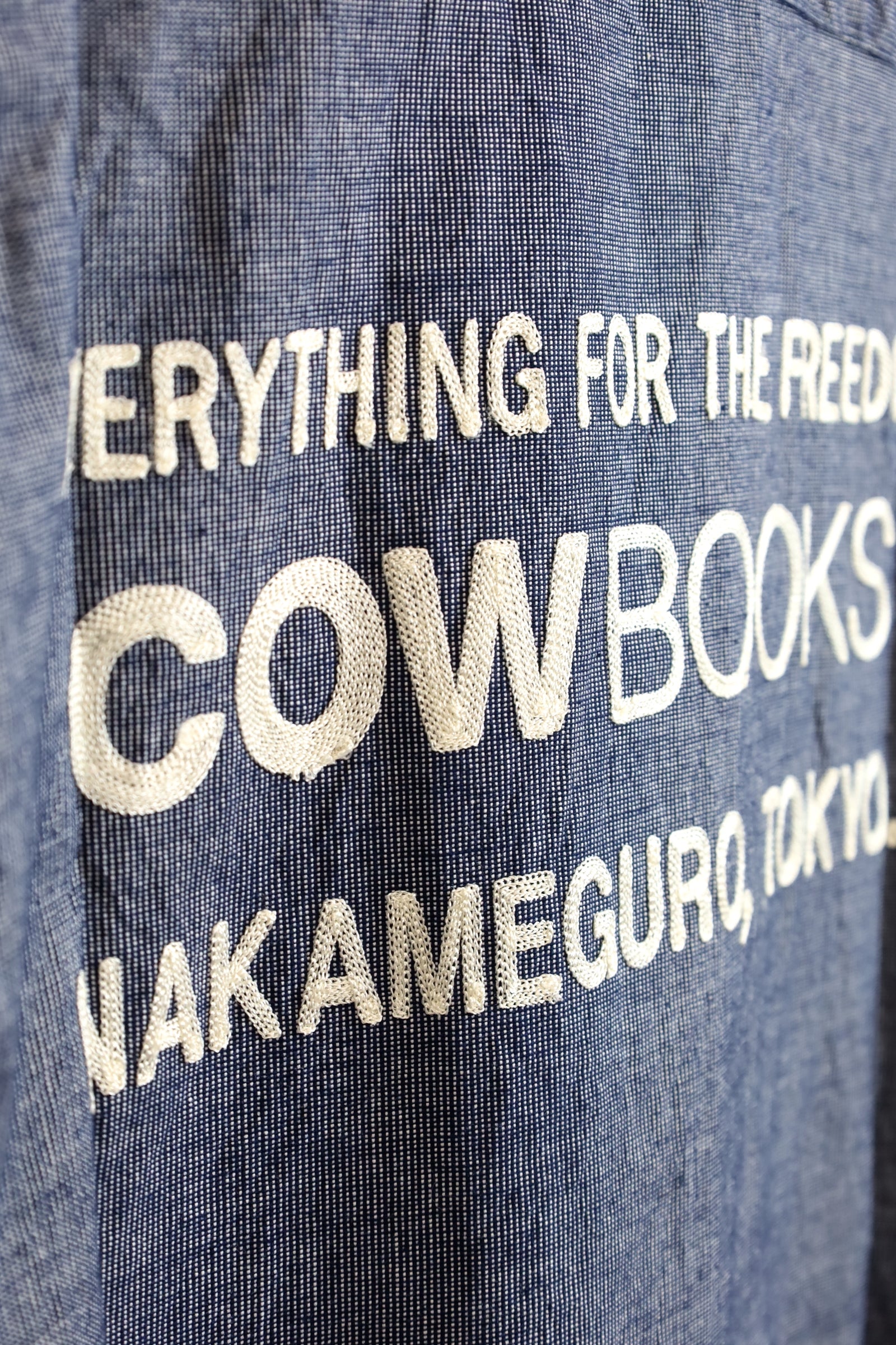 その他 COWBOOKS Open Collar Shirt（Logo/Blue,Brown） | COWBOOKS