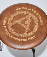 Mountain Research / Round Stool - HITM157（"A"Wreath）