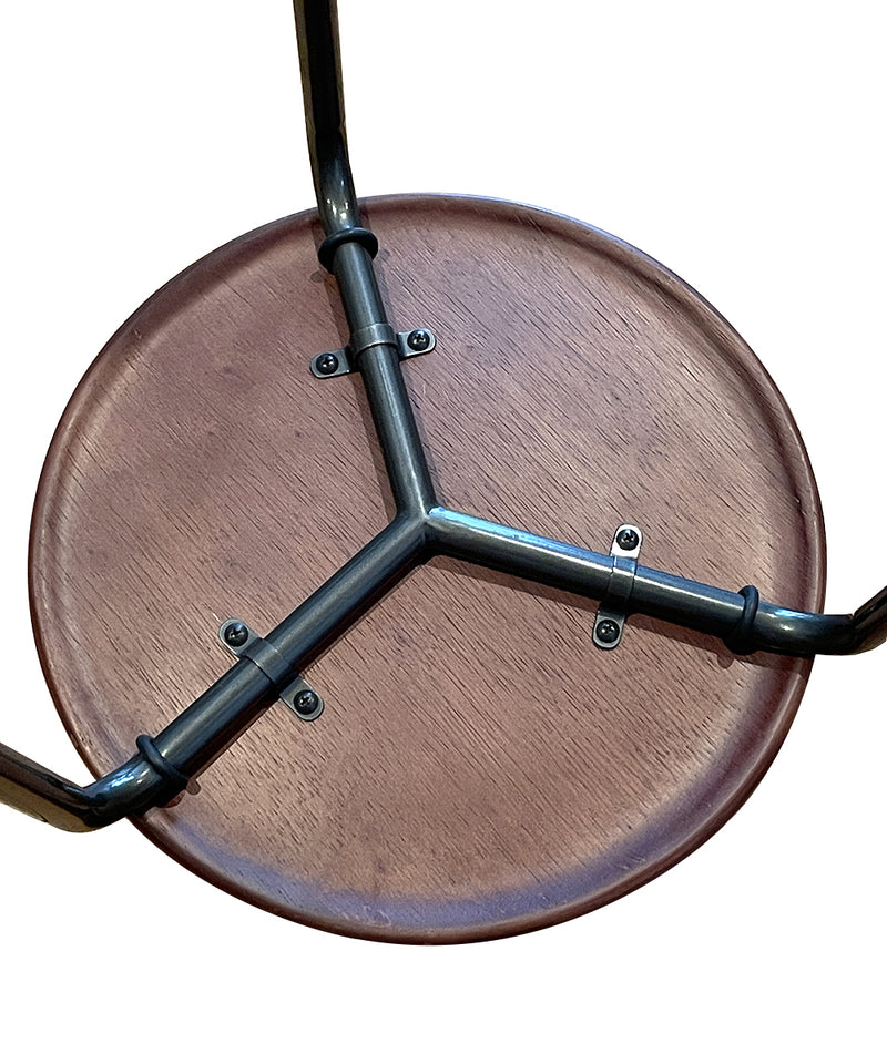Mountain Research / Round Stool - HITM157（"A"Wreath）