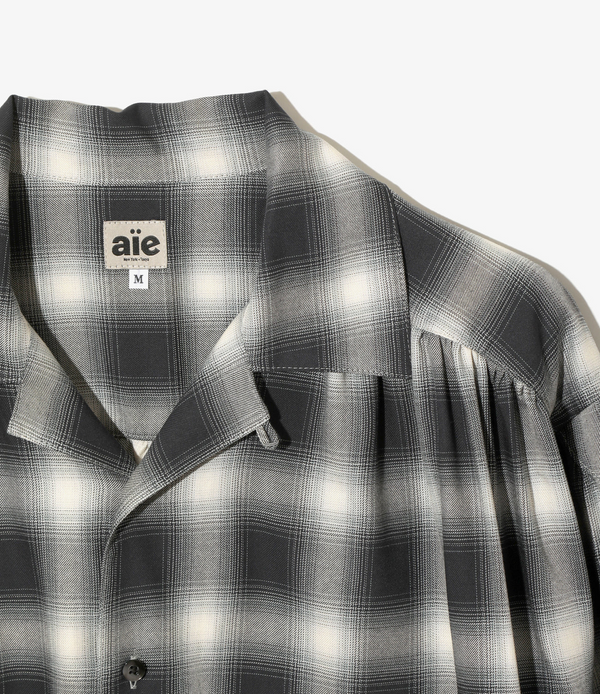 AiE / PAINTER SHIRT -  Ombre Rayon Twill