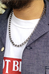 Steve Arviso / Silver Money Cain Necklace