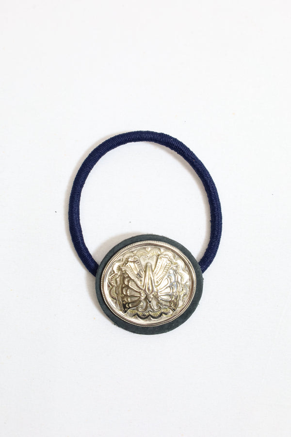 E.N.D / THE BUTTERFLY HAIR BAND CONCHO-Navy